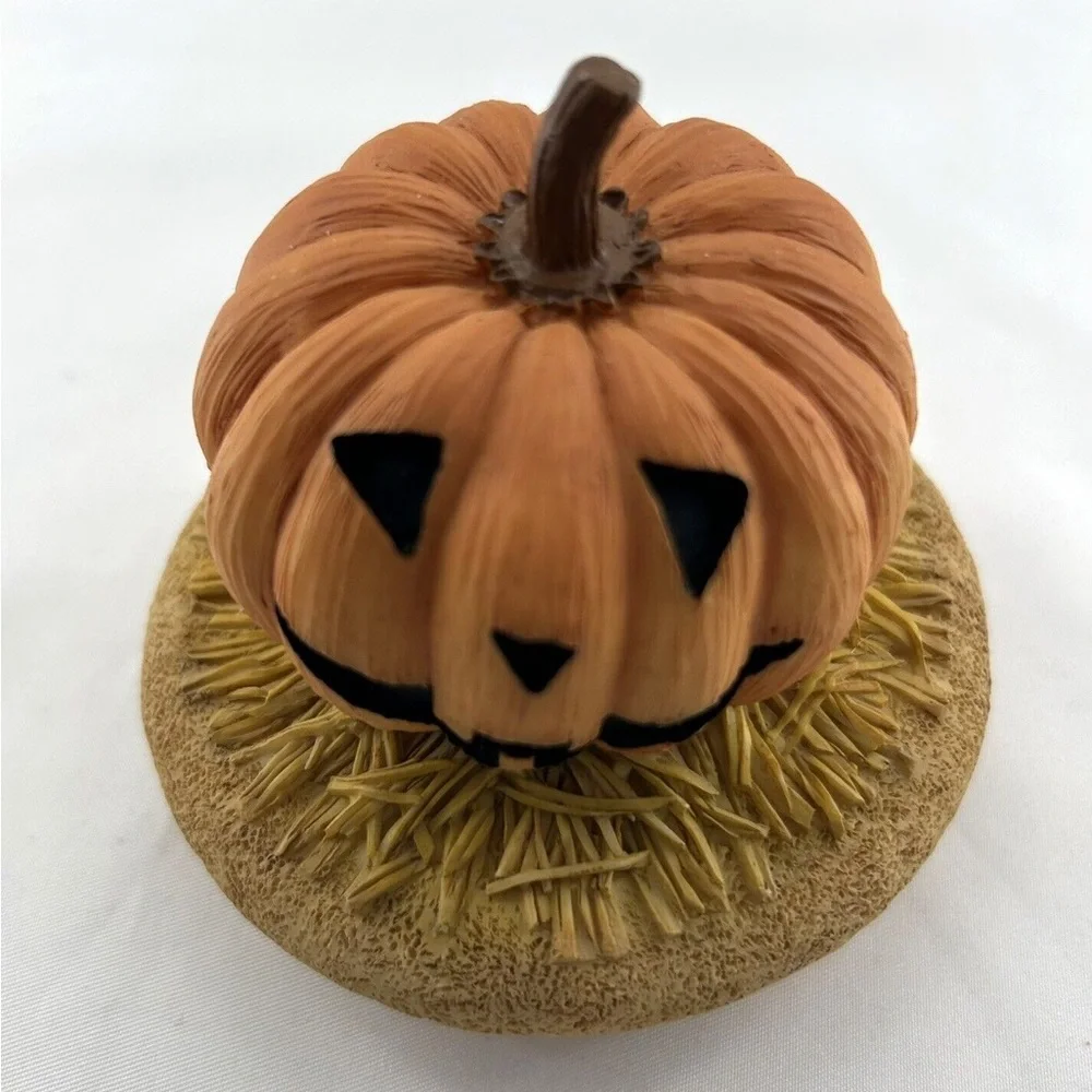 Our America Jack-O-Lantern Pumpkin Halloween Candle Topper perfect for Fall